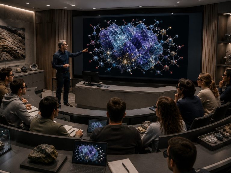 3D Bau und Projektentwicklung Person sitzt vor einem großen Fernseher, der Baufortschritt eines Projekts zeigt.